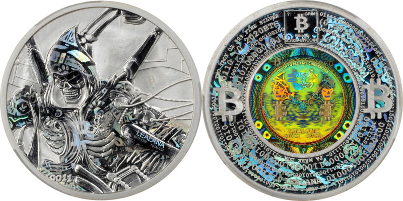 Incredible Reverse Proof-70 (PCGS) Lealana Grim Reaper with Rainbow Finish
With...