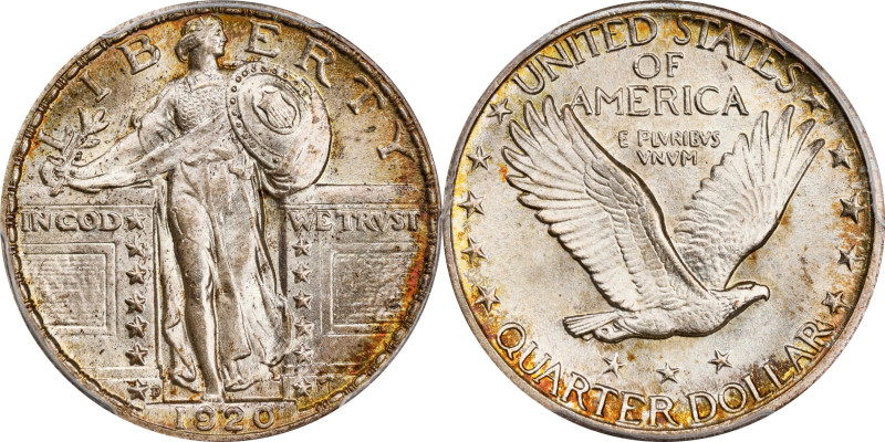 Superior 1920-D Quarter
1920-D Standing Liberty Quarter. MS-66 FH (PCGS).
This...