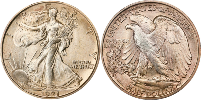 Premium Choice Uncirculated 1921-D Half Dollar
1921-D Walking Liberty Half Doll...