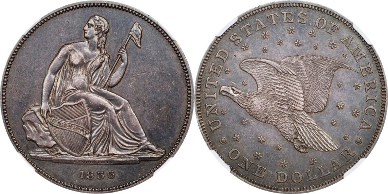 Handsome Judd-60 Original Gobrecht Dollar
From the Korein-ANS Collection
1836 ...