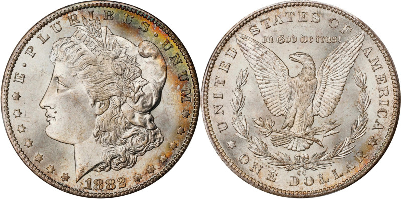 Beautiful Superb Gem 1882-CC Morgan Dollar
1882-CC Morgan Silver Dollar. MS-67+...