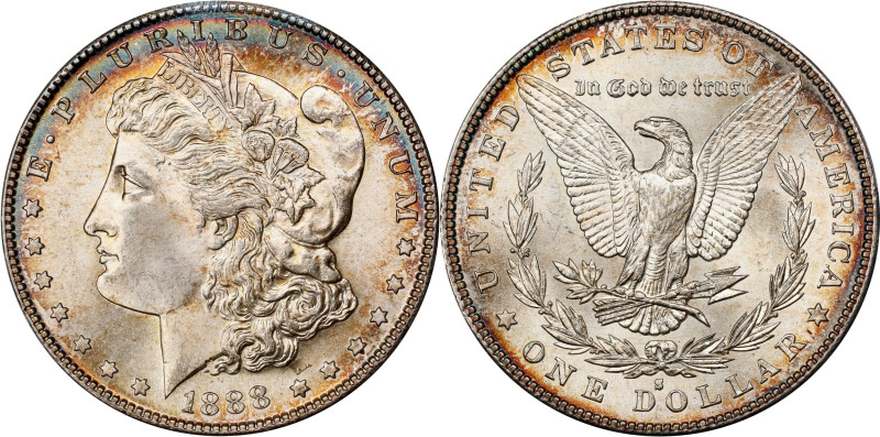 Stunning 1888-S Morgan Dollar
Popular Low Mintage Issue
1888-S Morgan Silver D...