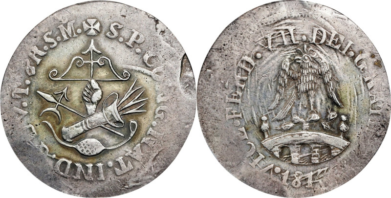 A Tremendously Rare Insurgent Issue
MEXICO. War of Independence. Supreme Nation...