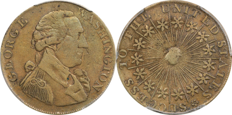 Circa 1793 Washington Success Token. Large Size. Second Obverse. Musante GW-42, ...