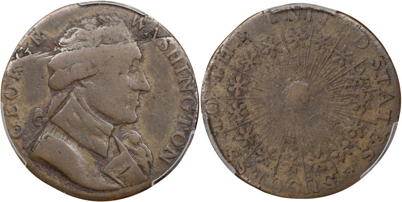 Circa 1793 Washington Success Token. Large Size. Third Obverse. Musante GW-43, B...