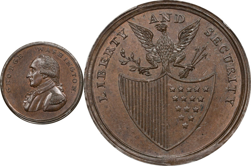 Handsome Liberty and Security Penny
Circa 1795 Liberty and Security Penny. Musa...