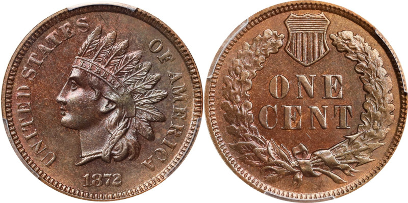 1872 Indian Cent. Unc Details--Cleaned (PCGS).
PCGS# 2103. NGC ID: 227W.