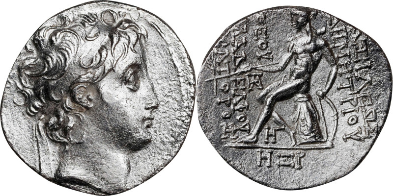 SYRIA. Seleukid Kingdom. Demetrios II Nikator (First Reign) 145-138 B.C. AR Tetr...