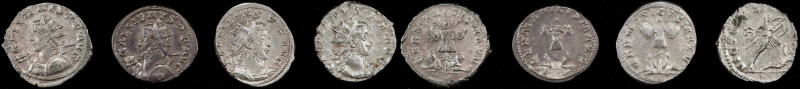 GALLIENUS A.D. 253-268. Quartet of BI Antoniniani (4 Pieces). Average Grade: EXT...