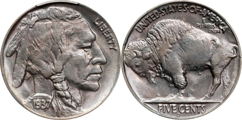 1937-D Buffalo Nickel. 3-Legged. Unc Details--Wrap Machine Damage (PCGS).
PCGS#...