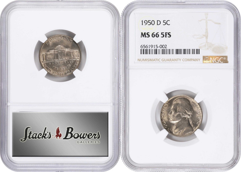 Lot of (2) Better Date Uncirculated Jefferson Nickels. (NGC).
Included are: 194...