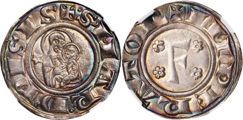 ITALY. Pisa. Grosso, ND (1155-1312). In the name of Federico I. NGC MS-61.
MIR-...