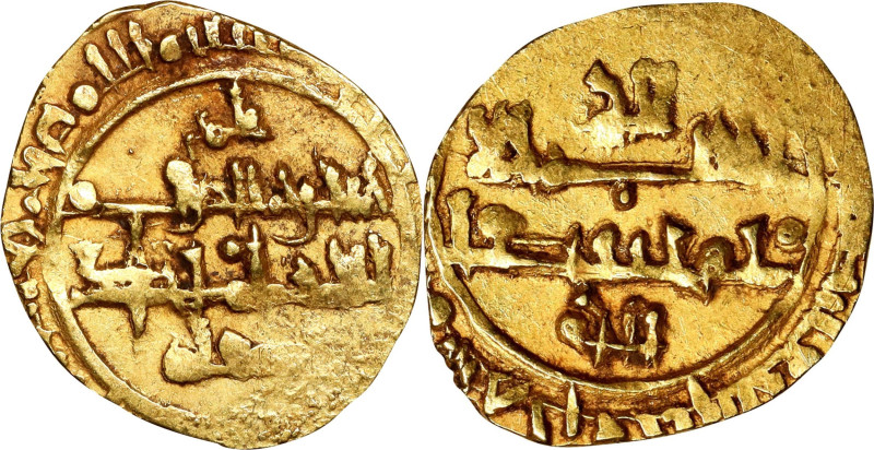 ITALY. Sicily. Gold Tari, ND (1059-85). Roberto Guiscardo. VERY FINE.
Spahr-1b....