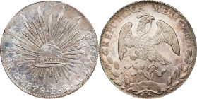 MEXICO. 8 Reales, 1878-Go FR. Guanajuato Mint. PCGS AU-58.
KM-377.8; DP-Go58.

Estimate: $100.00- $150.00