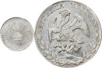 MEXICO. 8 Reales, 1896-Go RS. Guanajuato Mint. PCGS Genuine--Cleaned, Unc Details.
KM-377.8; DP-Go79.

Estimate: $60.00- $100.00