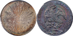 MEXICO. 8 Reales, 1894-Mo AM. Mexico City Mint. PCGS MS-61.
KM-377.10; DP-Mo80.

Estimate: $150.00- $200.00