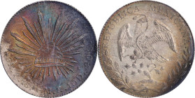 MEXICO. 8 Reales, 1891-Pi MR. San Louis Potosi Mint. PCGS MS-62.
KM-377.12; DP-Pi82.

Estimate: $150.00- $300.00