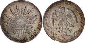 MEXICO. 8 Reales, 1889-Zs FZ. Zacatecas Mint. PCGS MS-62.
KM-377.13; DP-Zs75.

Estimate: $200.00- $400.00