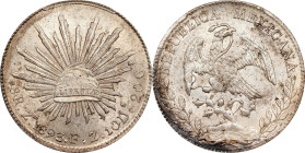 MEXICO. 8 Reales, 1893-Zs FZ. Zacatecas Mint. PCGS MS-62.
KM-377.13; DP-Zs79.

Estimate: $200.00- $400.00