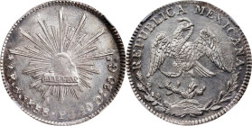 MEXICO. 2 Reales, 1838-Go PJ. Guanajuanto Mint. NGC MS-62.
KM-374.8.

Estimate: $150.00- $300.00