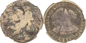 MEXICO. Zacatecas. 1/8 Real, 1836. Zacatecas Mint. NGC Good Details--Environmental Damage.
KM-339.
From the Emilio M. Ortiz Collection. Ex: Virgil B...