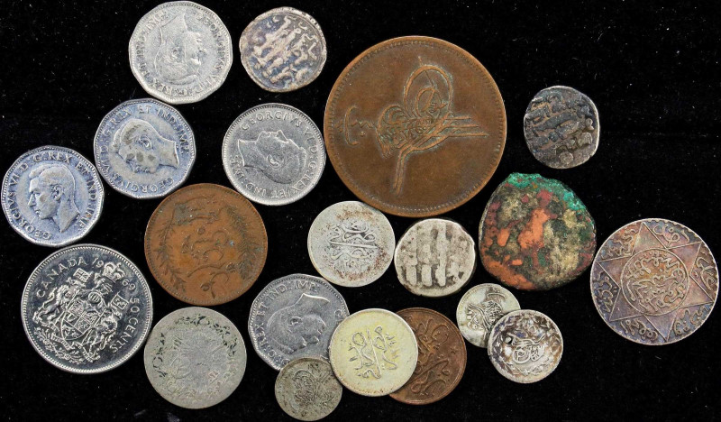 MIXED LOTS. Group of Mixed Issues (20 Pieces), Medieval to Modern. Grade Range: ...