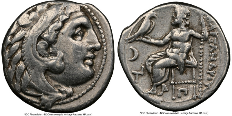 MACEDONIAN KINGDOM. Alexander III the Great (336-323 BC). AR drachm (17mm, 1h). ...