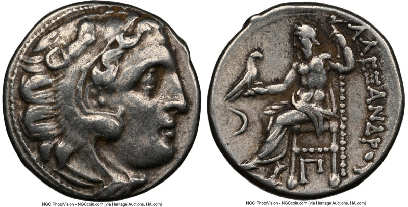 MACEDONIAN KINGDOM. Alexander III the Great (336-323 BC). AR drachm (17mm, 11h)....