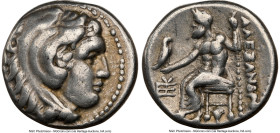 MACEDONIAN KINGDOM. Alexander III the Great (336-323 BC). AR drachm (15mm, 12h). NGC VF. Lifetime issue, Sardes, ca. 334-323 BC. Head of Heracles righ...