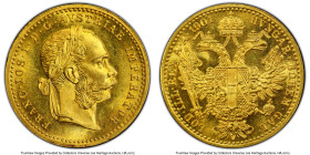 Franz Joseph I gold Ducat 1901 MS64 PCGS, Vienna mint, KM2267, Fr-493. HID09801242017 © 2024 Heritage Auctions | All Rights Reserved