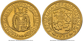 Republic gold Ducat 1931 UNC Details (Cleaned) NGC, Kremnitz mint, KM8, Fr-2. HID09801242017 © 2024 Heritage Auctions | All Rights Reserved