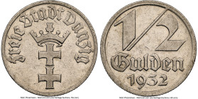 Free City 1/2 Gulden 1932 AU55 NGC, KM153. HID09801242017 © 2024 Heritage Auctions | All Rights Reserved