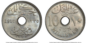 British Protectorate. Hussein Kamil 10 Milliemes AH 1335 (1917)-KN MS65+ PCGS, King's Norton mint, KM316. HID09801242017 © 2024 Heritage Auctions | Al...