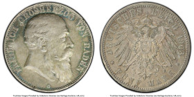 Baden. Friedrich I 5 Mark 1903-G AU55 PCGS, Karlsruhe mint, KM274, J-33. HID09801242017 © 2024 Heritage Auctions | All Rights Reserved