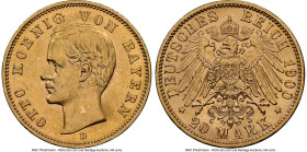Bavaria. Otto gold 20 Mark 1900-D MS63 NGC, Munich mint, KM920, J-200. HID09801242017 © 2024 Heritage Auctions | All Rights Reserved