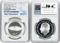 Charles III silver Proof "The Spy Who Loved Me" 2 Pounds (1 oz) 2023 PR70 Ultra Cameo NGC, Mintage: 4,007. Bond Films of the 1970s series. First Relea...