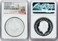 Charles III silver Proof "King Henry VIII" 5 Pounds (2 oz) 2023 PR70 Ultra Cameo NGC, British Monarchs series. First Releases. HID09801242017 © 2024 H...