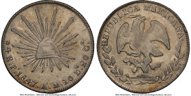 Republic 4 Reales 1847 Pi-AM XF Details (Cleaned) NGC, San Luis Potosi mint, KM375.8. HID09801242017 © 2024 Heritage Auctions | All Rights Reserved