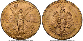 Estados Unidos gold Restrike 50 Pesos 1947 MS65 NGC, Mexico City mint, KM481, Fr-172. HID09801242017 © 2024 Heritage Auctions | All Rights Reserved
