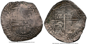 Philip III Cob 8 Reales ND (1603-1612) P-R AU Details (Cleaned) NGC, Potosi mint, KM10, Cal-911. 27.16gm. HID09801242017 © 2024 Heritage Auctions | Al...