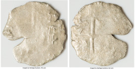 Philip IV-Charles II "Consolación" Cob 8 Reales ND (1652-1681) XF (Saltwater Effect), Potosi mint. 13.40gm. Salvaged from the "Consolación" (sunk in 1...