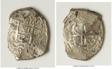 Philip V "Princess Louisa" Cob 8 Reales 1728 P-M VF (Saltwater Effect), Potosi mint, KM31. 23.94gm. Accompanied by COA and flip. Salvaged from the "Pr...