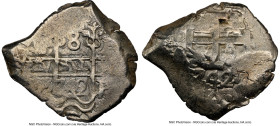 Philip V Cob 8 Reales 1742 P-P XF Details (Environmental Damage) NGC, Potosi mint, KM31a. 26.46gm. HID09801242017 © 2024 Heritage Auctions | All Right...