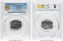 Ferdinand VI Cob 2 Reales 1750 P-E/q XF40 PCGS, Potosi mint, KM38, Cal-319. 6.42gm. HID09801242017 © 2024 Heritage Auctions | All Rights Reserved
