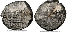 Ferdinand VI Cob 8 Reales 1754 P-q AU Details (Cleaned) NGC, Potosi mint, KM40, Cal-528. 26.72gm. HID09801242017 © 2024 Heritage Auctions | All Rights...