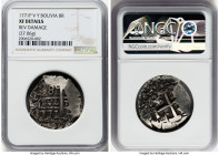 Charles III Cob 8 Reales 1771-P V-Y XF Details (Reverse Damage) NGC, Potosi mint, KM45, Cal-1154. 27.06gm. HID09801242017 © 2024 Heritage Auctions | A...