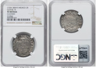 Charles & Johanna "Early Series" 2 Reales ND (1536-1538) M-R VF Details (Cleaned) NGC, Mexico City mint, KM0011, Cal-86. Gothic "R" variety. Francisco...