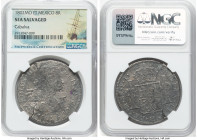 Charles IV "Cabalva" 8 Reales 1802 Mo-FT Details Sea Salvaged NGC, Mexico City mint, KM109. Cabalva, sunk in 1818 off Mauritius in the Indian Ocean. H...