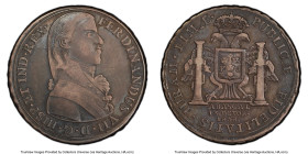 Ferdinand VII silver "Lima" Proclamation Medal 1808 VF35 PCGS, Fonrobert-8968, Medina-313. By Soto. Proclamation of the King by Viceroy Abascal. FERDI...