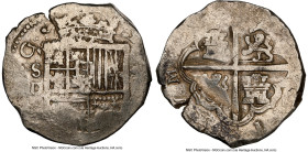 Philip III Cob 8 Reales ND (1612-1621)-D AU50 NGC, Seville mint, KM37.3, Cal-Type-171. 27.23gm. HID09801242017 © 2024 Heritage Auctions | All Rights R...